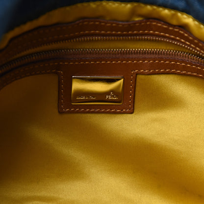 Fendi Denim Zucchino Baguette Blue 9 of 11