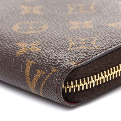 Louis Vuitton Monogram Zippy Wallet Fuchsia 9 of 12