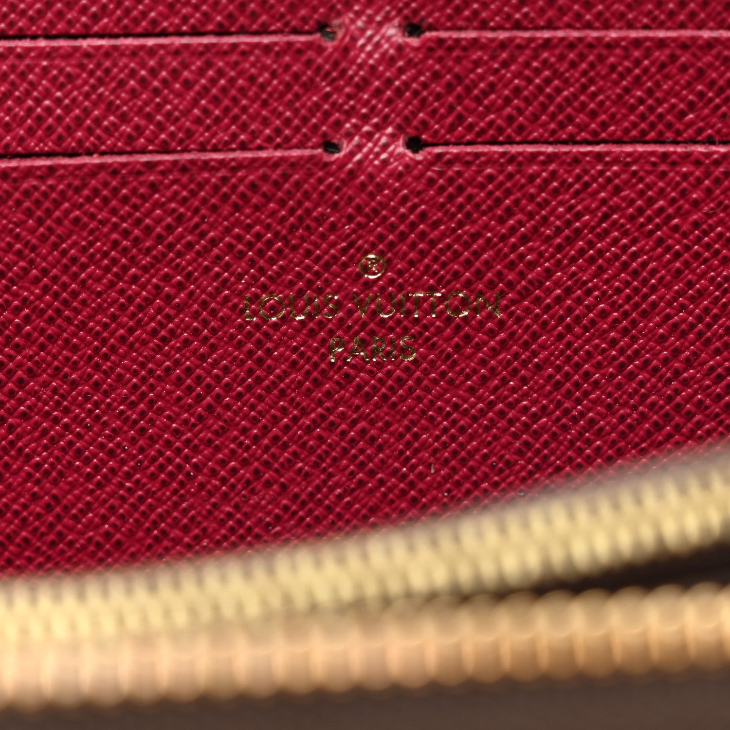 Louis Vuitton Monogram Clemence Wallet Fuchsia 6 of 8
