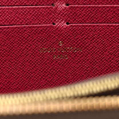 Louis Vuitton Monogram Clemence Wallet Fuchsia 6 of 8