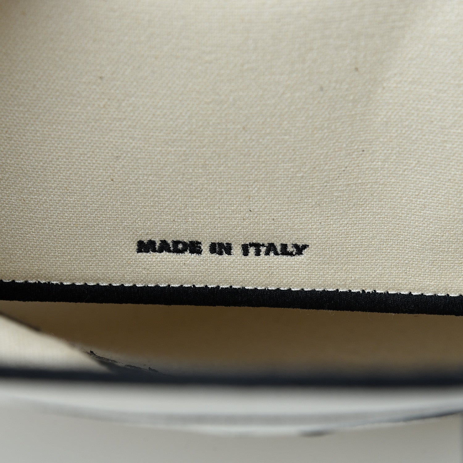 Fendi Canvas Logo Large Shopping Tote Grezzo Black 6 of 12