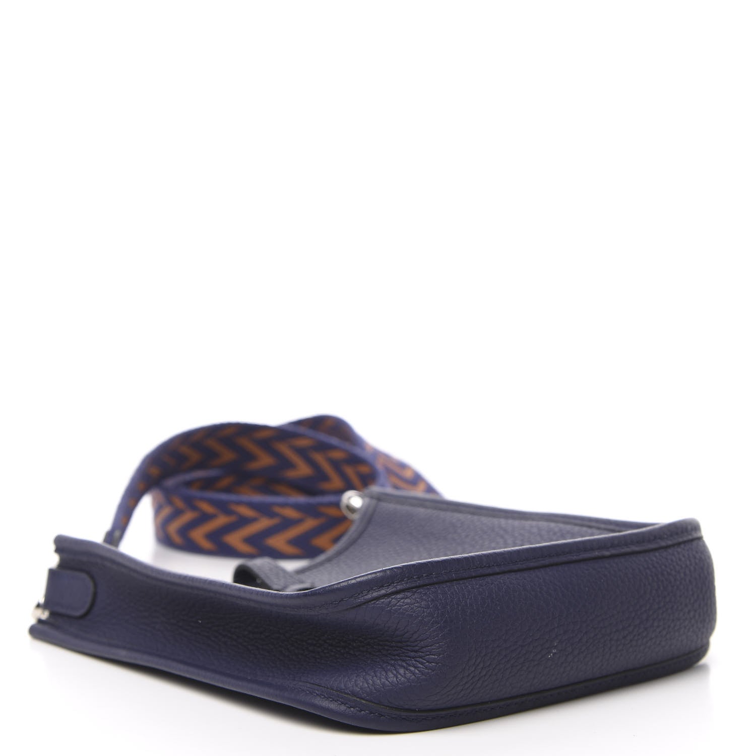 Hermes Taurillon Clemence Amazone Evelyne TPM Bleu Encre 4 of 12
