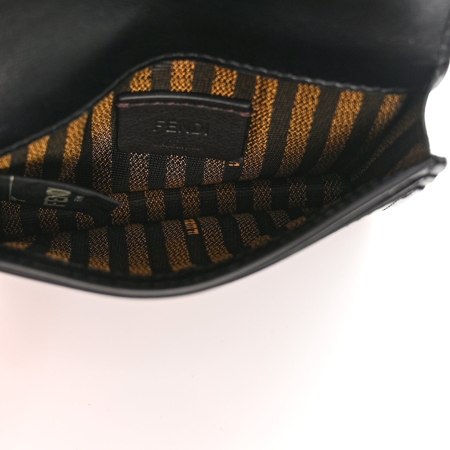 Vitello Palmellato Card Case With Strap Black