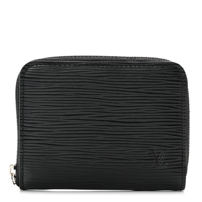 Louis Vuitton Epi Zippy Coin Purse Black 1 of 7