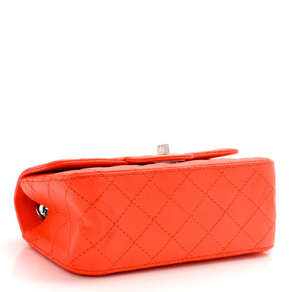 Chanel Goatskin Quilted 2.55 Reissue Mini Flap Orange 4 of 12