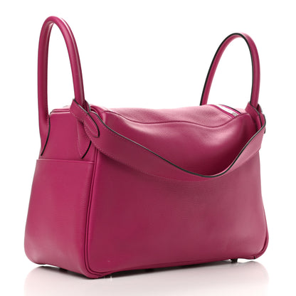 Hermes Evercolor Lindy 30 Rose Pourpre 3 of 13