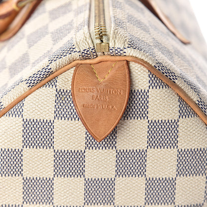 Louis Vuitton Damier Azur Speedy 35 7 of 16