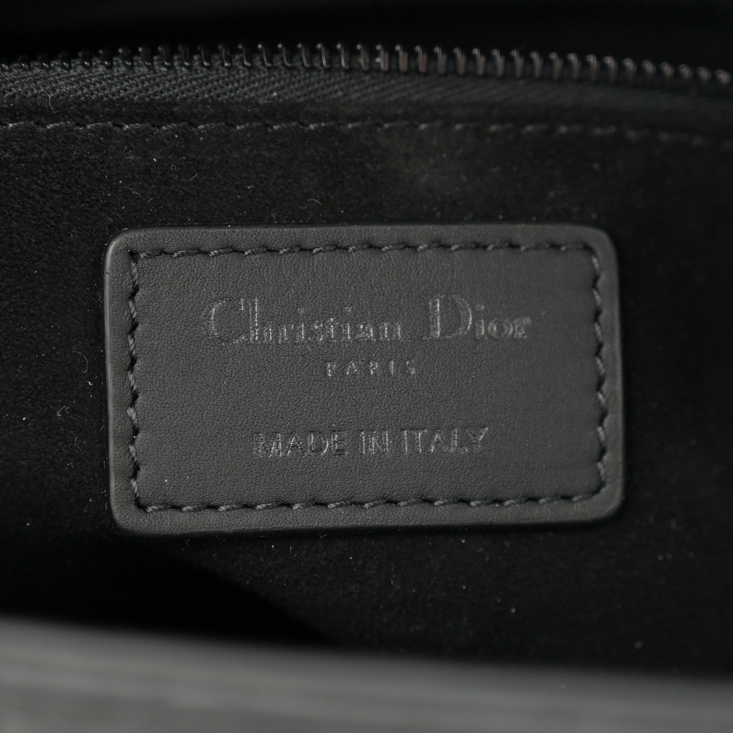 Christian Dior Ultra Matte Calfskin Cannage Medium Lady Dior Black 6 of 13