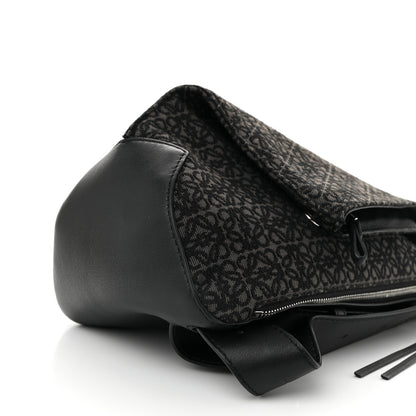 Loewe Jacquard Anagram Calfskin Anton Sling Anthracite Black 12 of 12