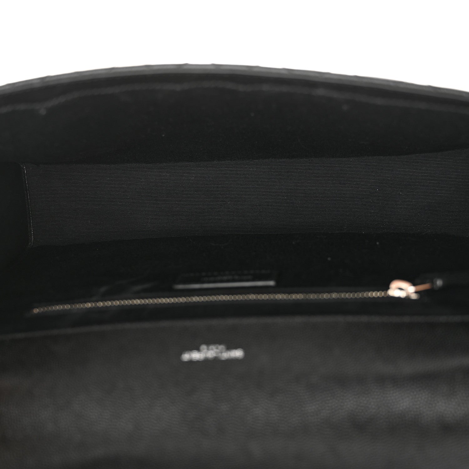 Saint Laurent Grain De Poudre Textured Mixed Matelasse Large Triquilt Monogram Satchel Black 5 of 11