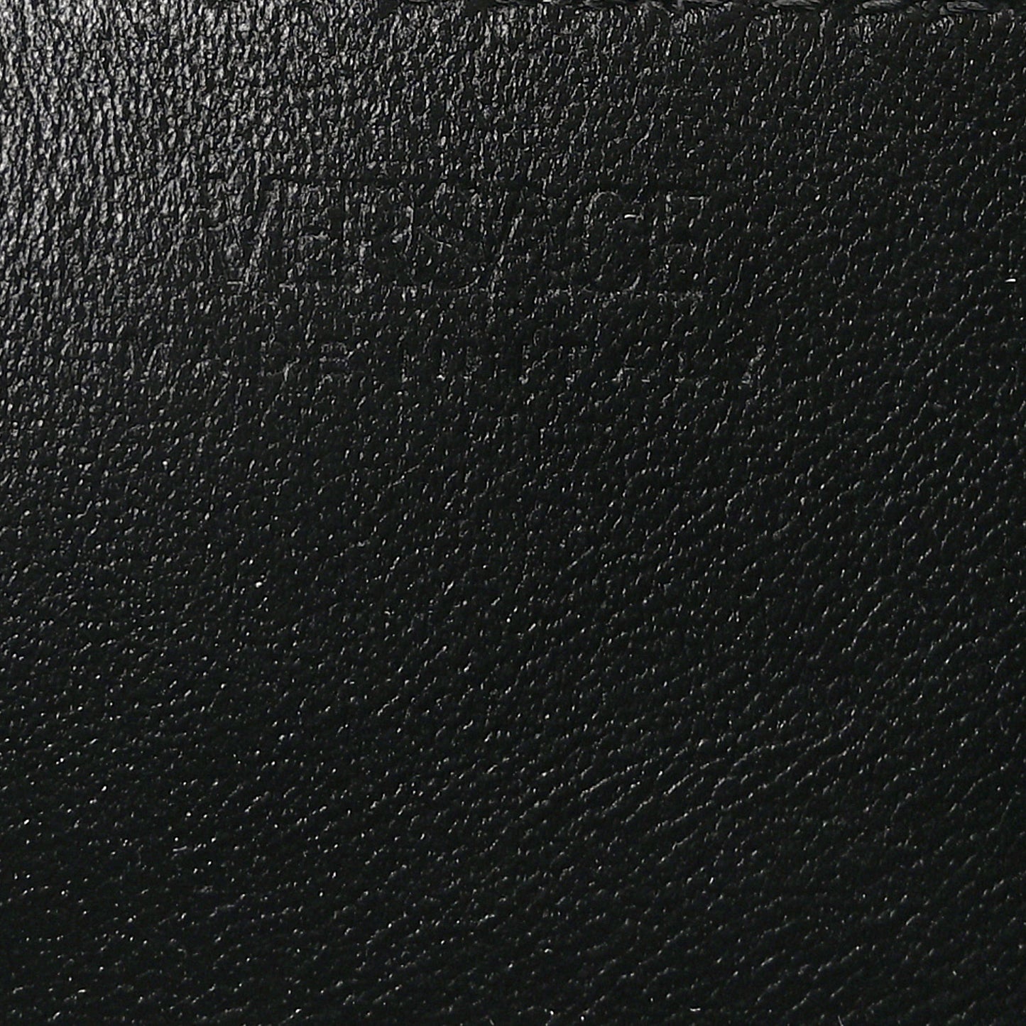 Calfskin Crocodile Embossed Greca Goddess Mini Shoulder Bag Black
