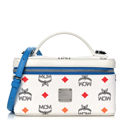 MCM Visetos Rockstar Vanity Case White 1 of 17