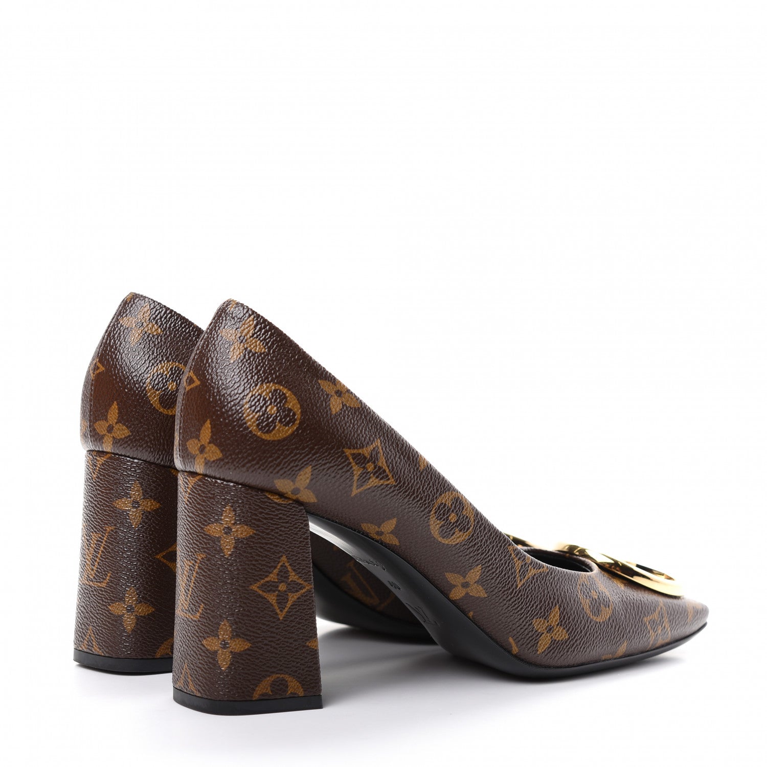 Louis Vuitton Monogram Madeleine Pumps 40 4 of 11