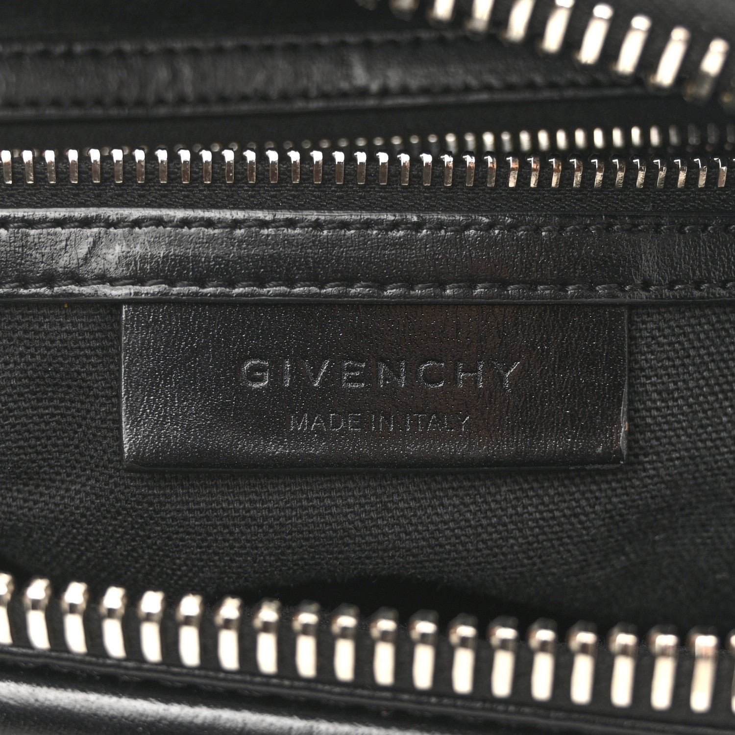 Givenchy Shiny Lord Calfskin Small Antigona Black 6 of 13