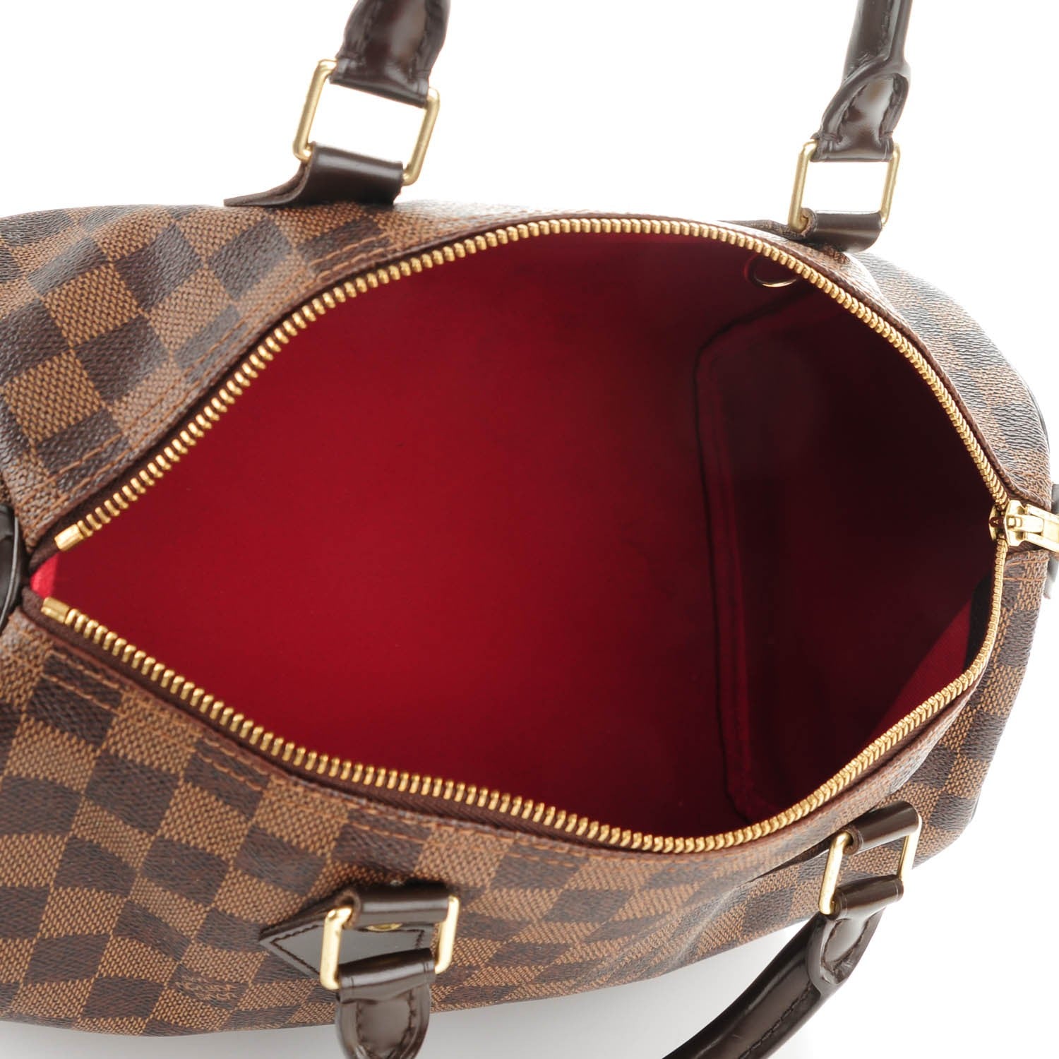 Louis Vuitton Damier Ebene Speedy 30 6 of 7