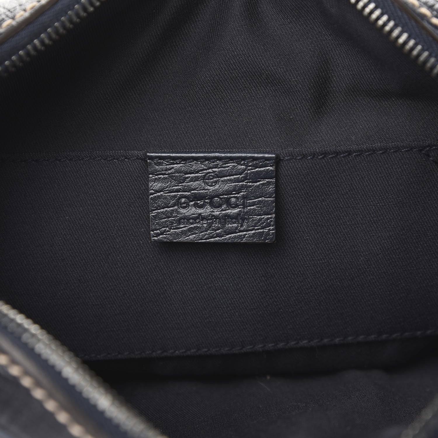 Gucci GG Supreme Monogram Web Small Shoulder Bag Navy 5 of 12