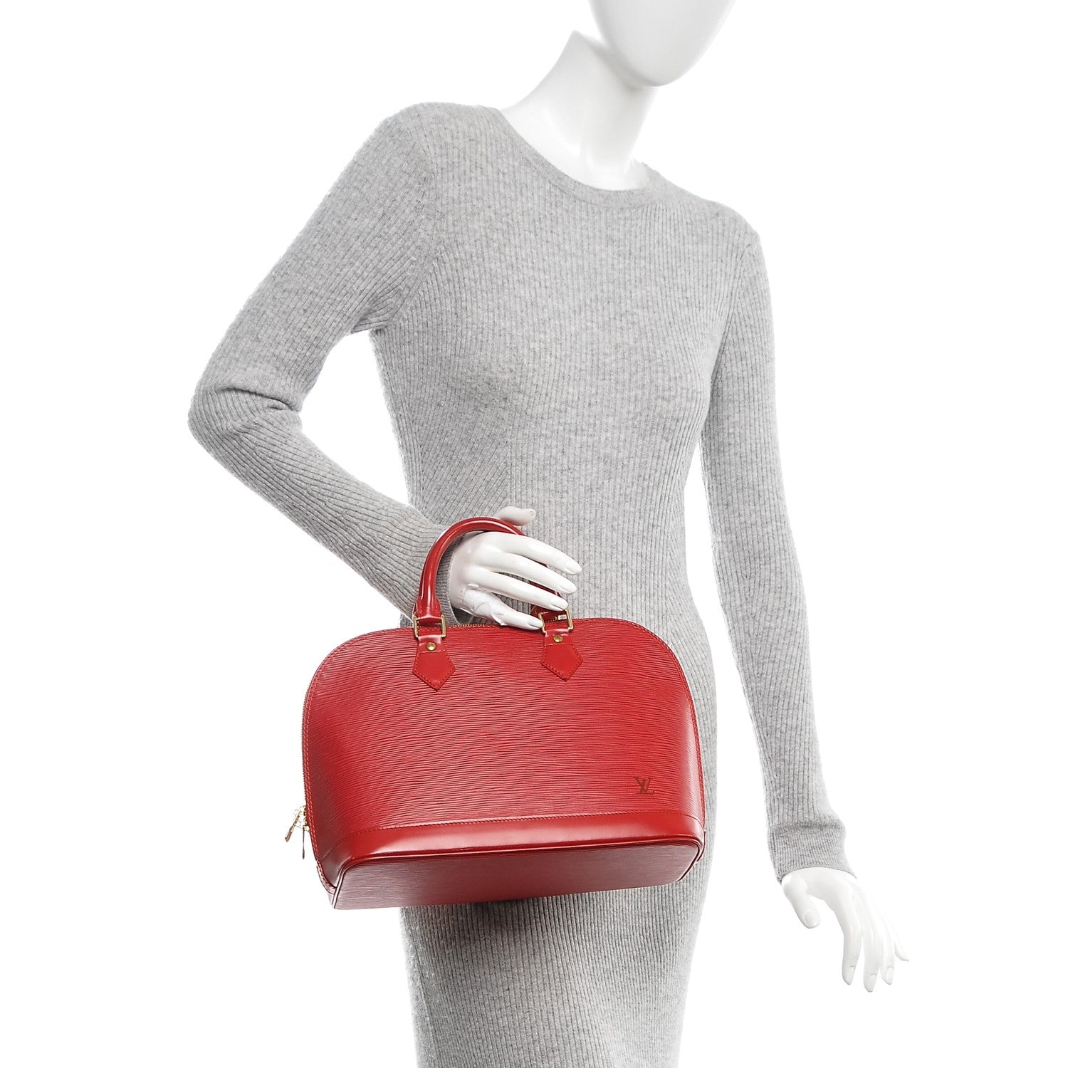 Louis Vuitton Epi Alma PM Castillan Red 2 of 6