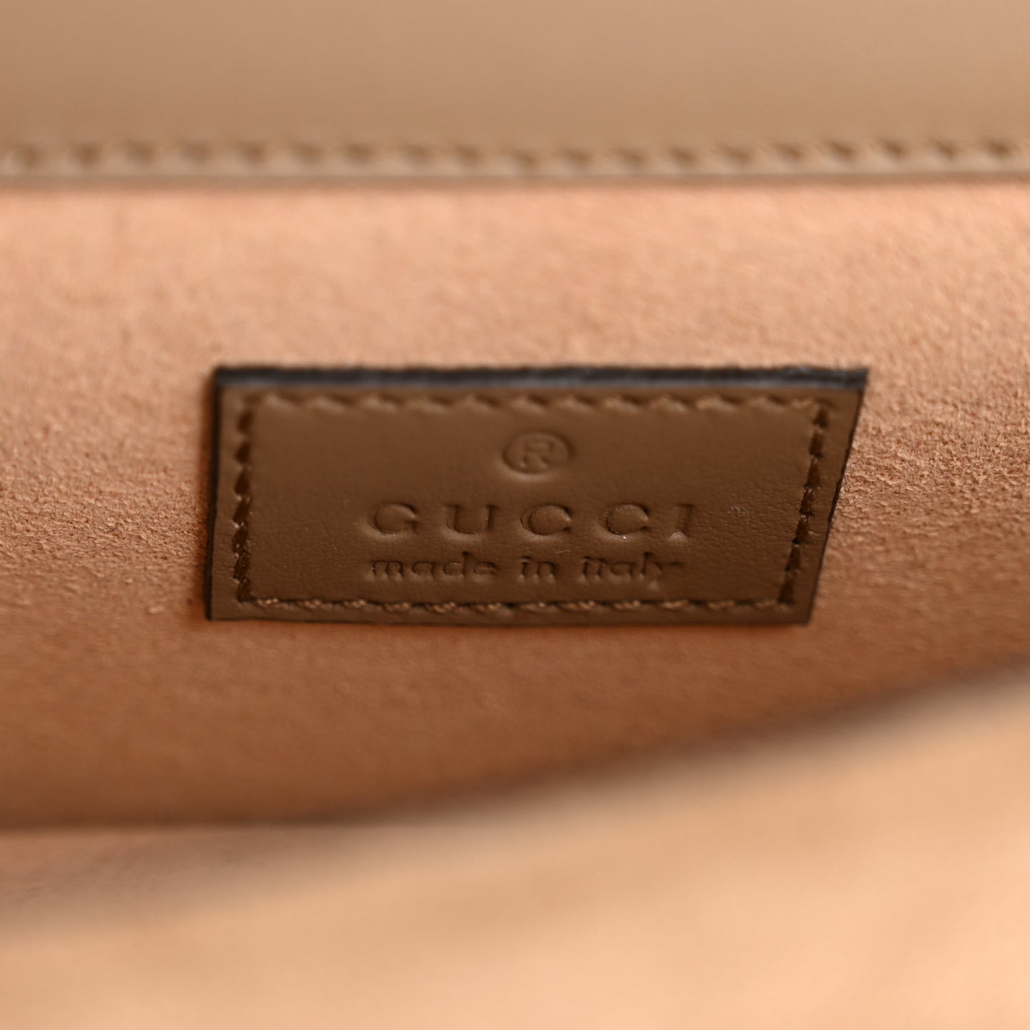 GG Supreme Monogram Super Mini Dionysus Shoulder Bag Taupe
