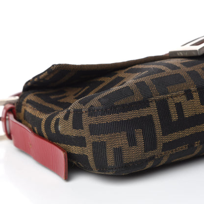 Fendi Zucca Baguette Tobacco Red 8 of 13