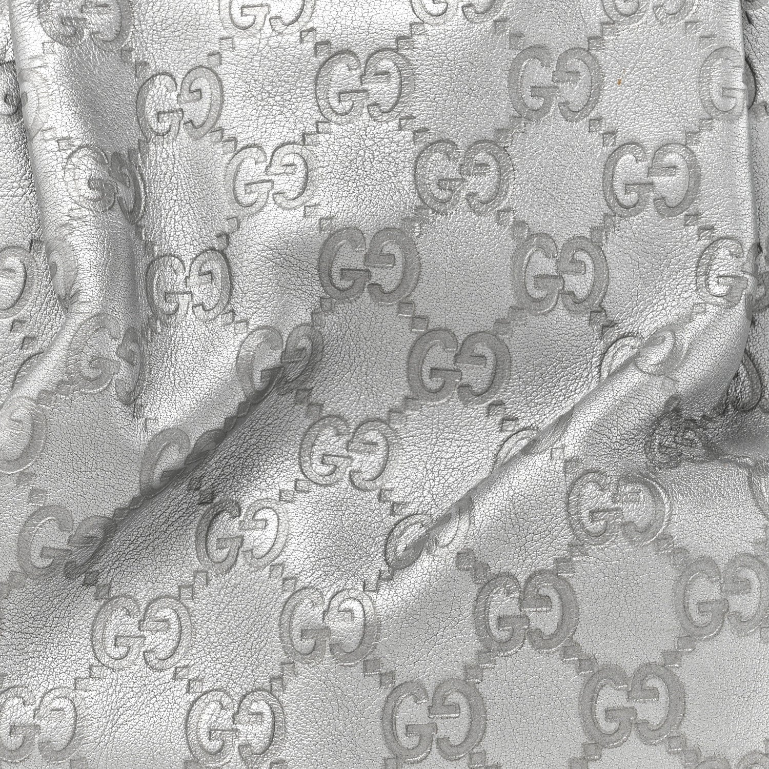 Gucci Metallic Guccissima Medium Sukey Tote Silver 8 of 18