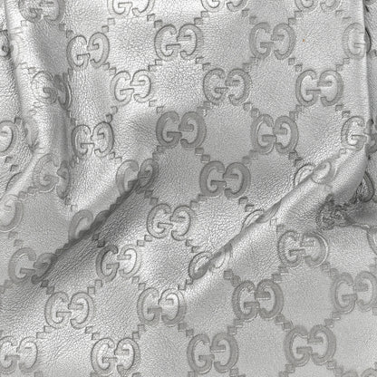 Gucci Metallic Guccissima Medium Sukey Tote Silver 8 of 18