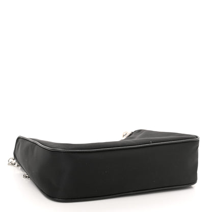 Prada Nylon Re-Edition 2005 Shoulder Bag Black 4 of 11