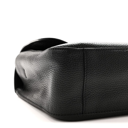 Chanel Grained Calfskin Small Souplissimo Maxi Flap Black 9 of 10