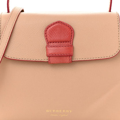 Burberry Derby Calfskin Snakeskin House Check Small Camberley Beige Red 7 of 12