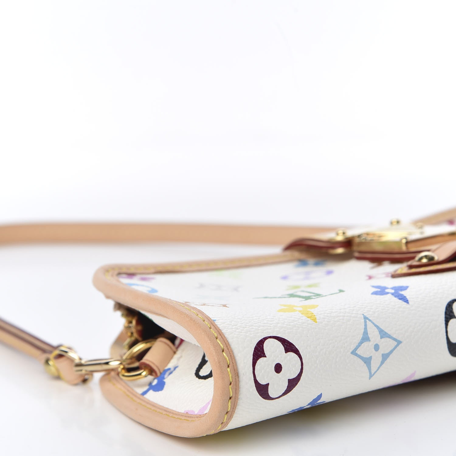 Louis Vuitton Monogram Multicolor Shirley White 5 of 8