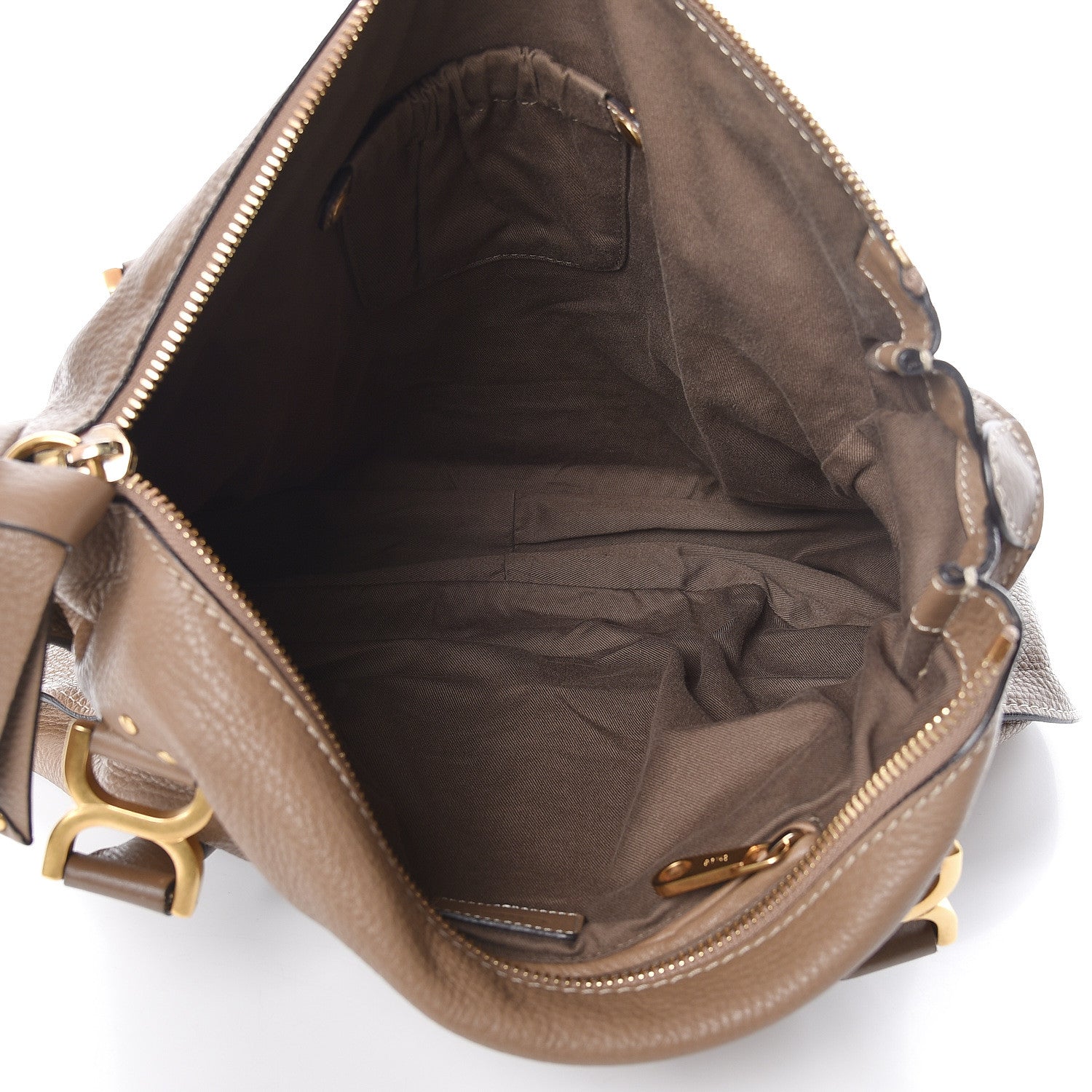Chloe Calfskin Large Marcie Satchel Nut 5 of 19