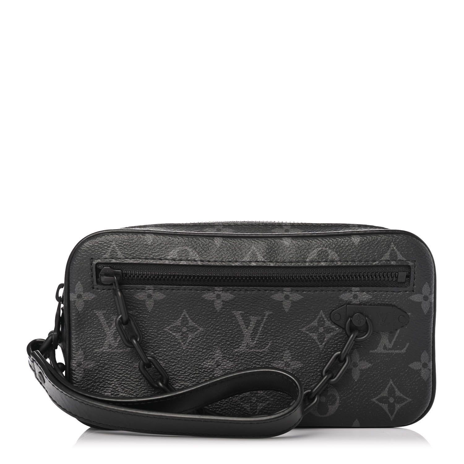 Louis Vuitton Monogram Eclipse Pochette Volga 1 of 4