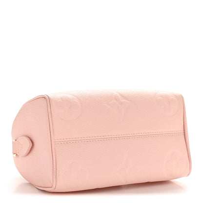 Louis Vuitton Empreinte Monogram Giant Speedy Bandouliere 20 Pink Opale 4 of 11