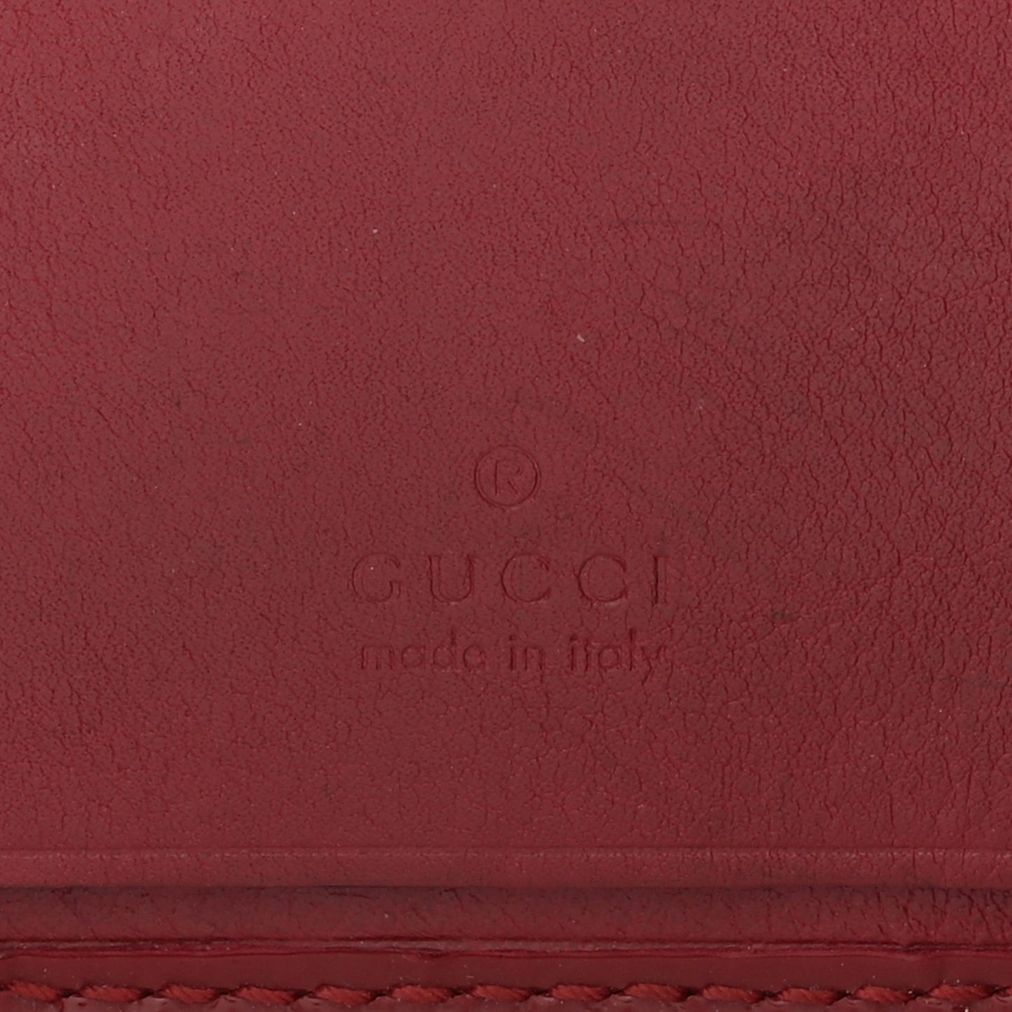 Patent Microguccissima Heart 6 Key Holder Case Red