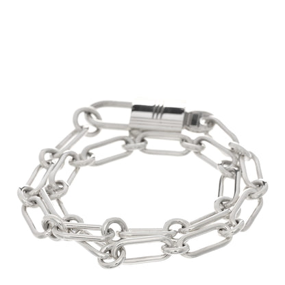 Hermes Sterling Silver GM Alphakelly Bracelet 2 of 3