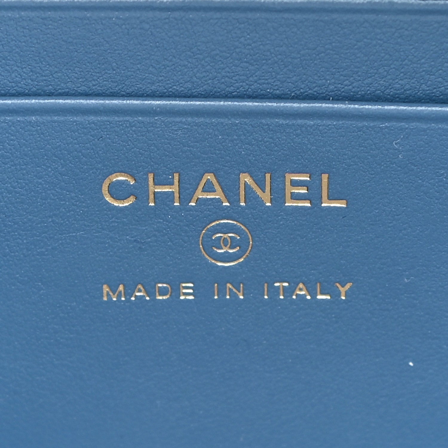 Chanel Denim Quilted CC Pearl Crush Camera Case Blue 6 of 11