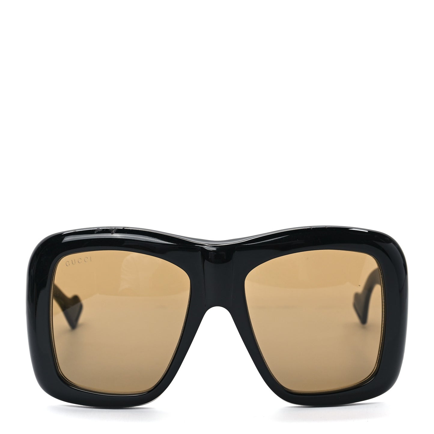 Acetate Square Frame Sunglasses GG0498S Black