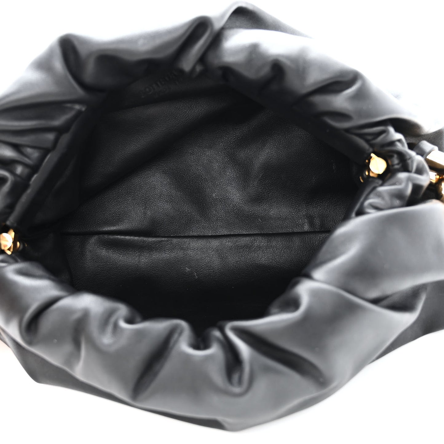 Calfskin The Pouch Chain Black