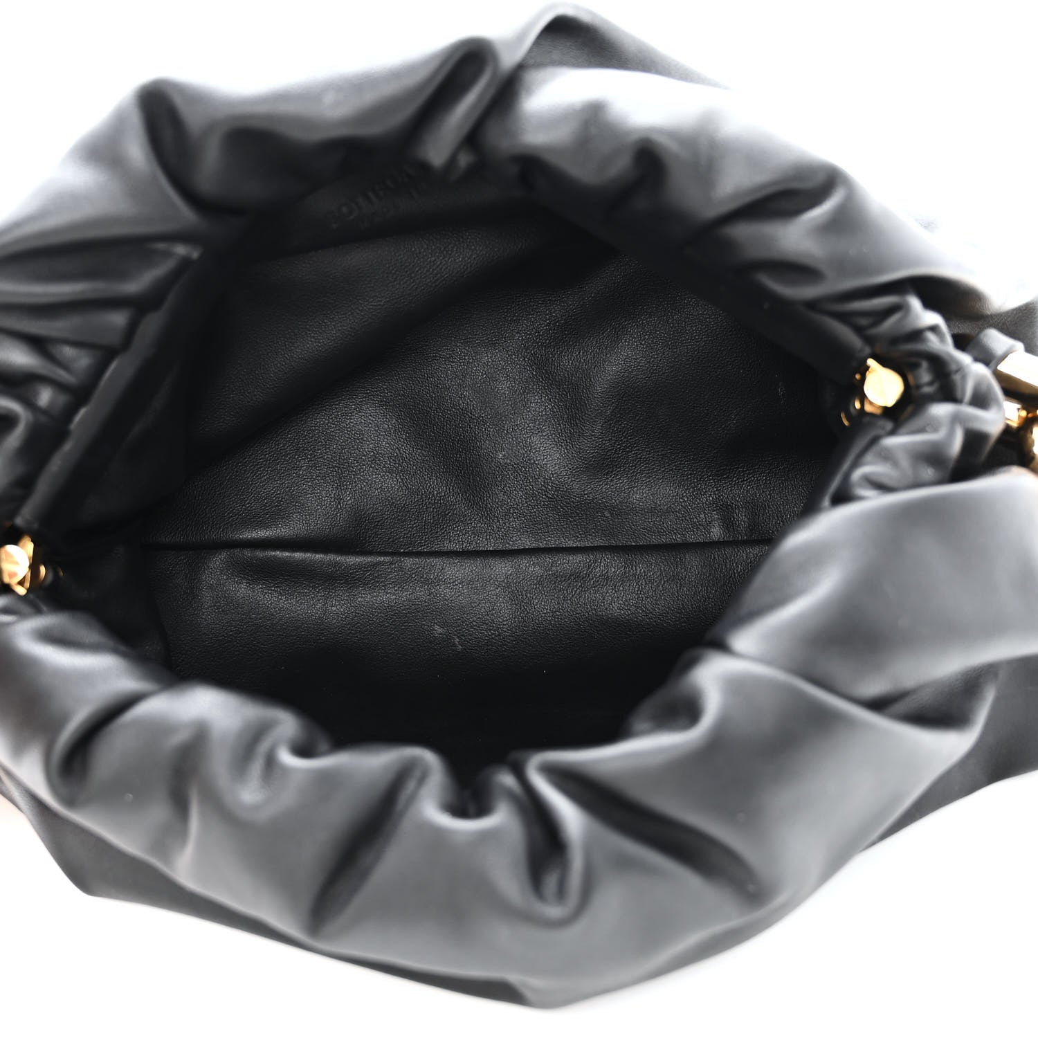 Bottega Veneta Calfskin The Pouch Chain Black 5 of 11
