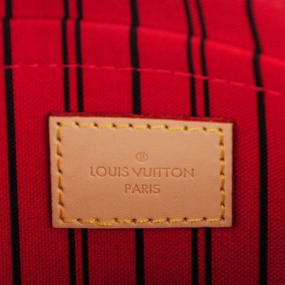 Louis Vuitton Monogram Neverfull MM GM Pochette Cherry 6 of 8