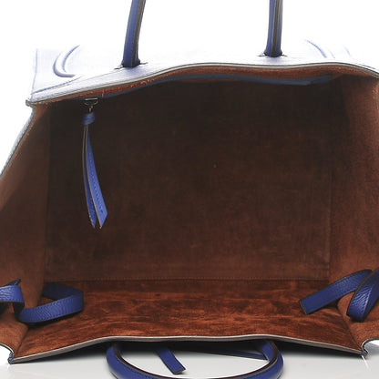 Celine Supple Calfskin Medium Phantom Luggage Indigo 5 of 8