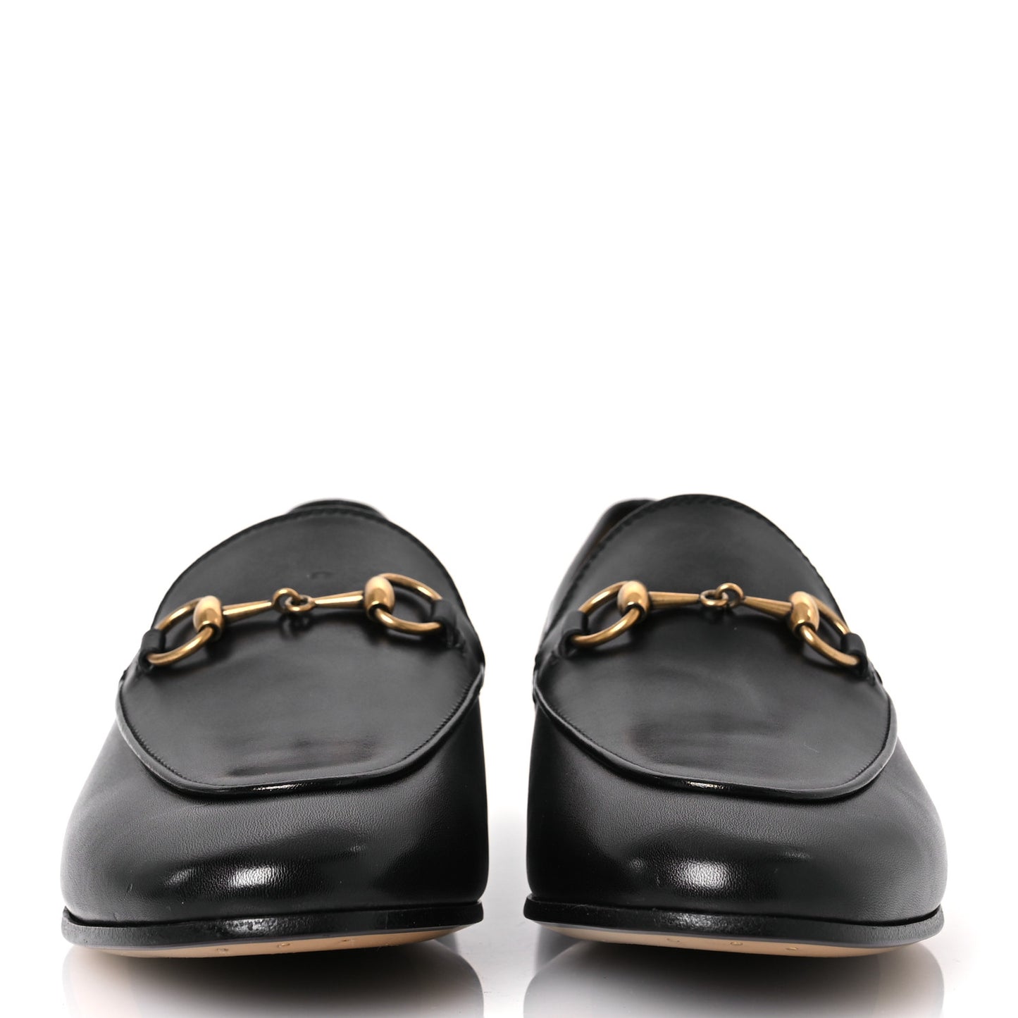 Calfskin Womens Jordaan Loafers 37.5 Black