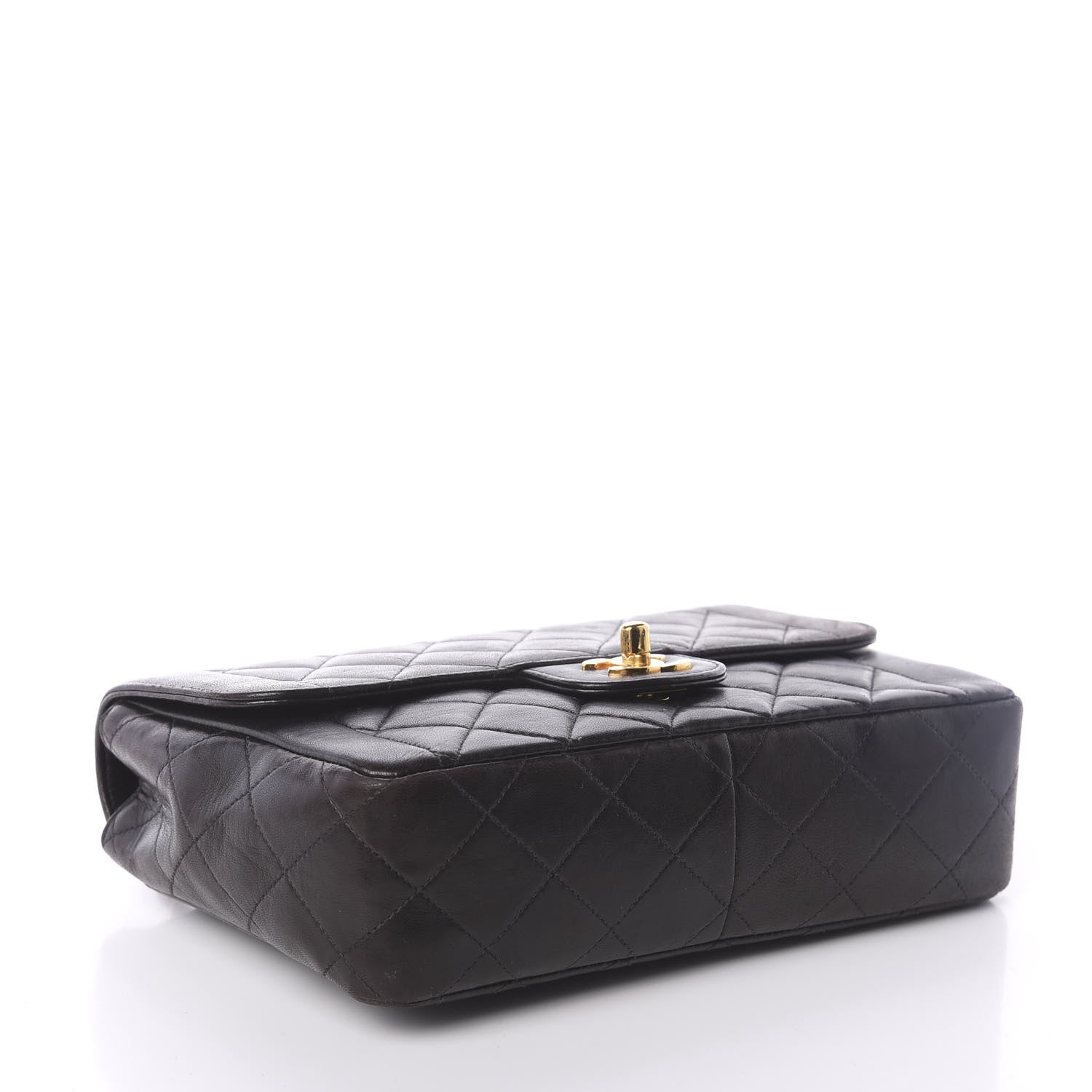 Chanel Lambskin Quilted Small Single Flap Bag Black 5 of 11