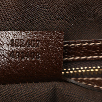 Gucci Monogram Small Charmy Boston Dark Brown 7 of 15