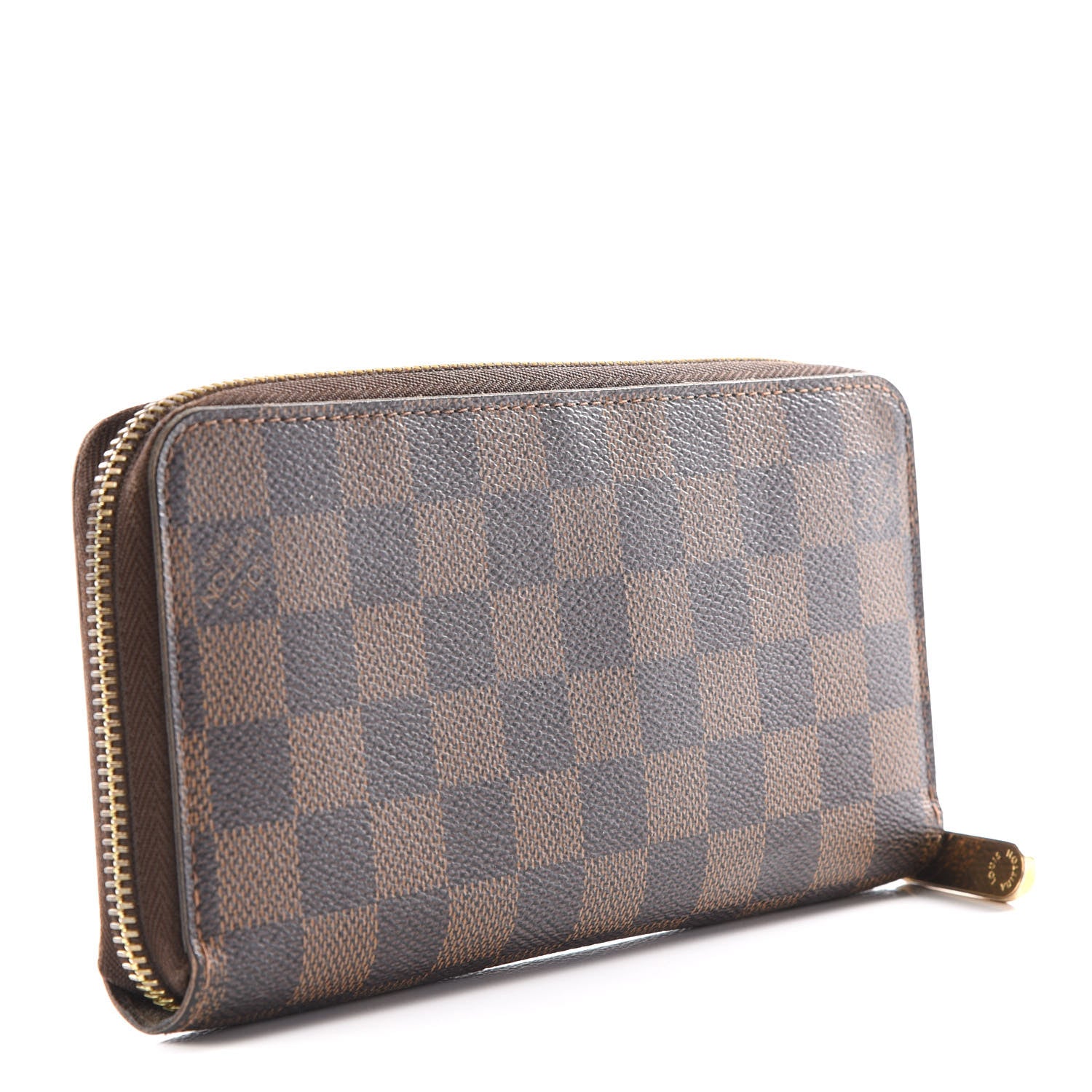 Louis Vuitton Damier Ebene Zippy Wallet 2 of 12