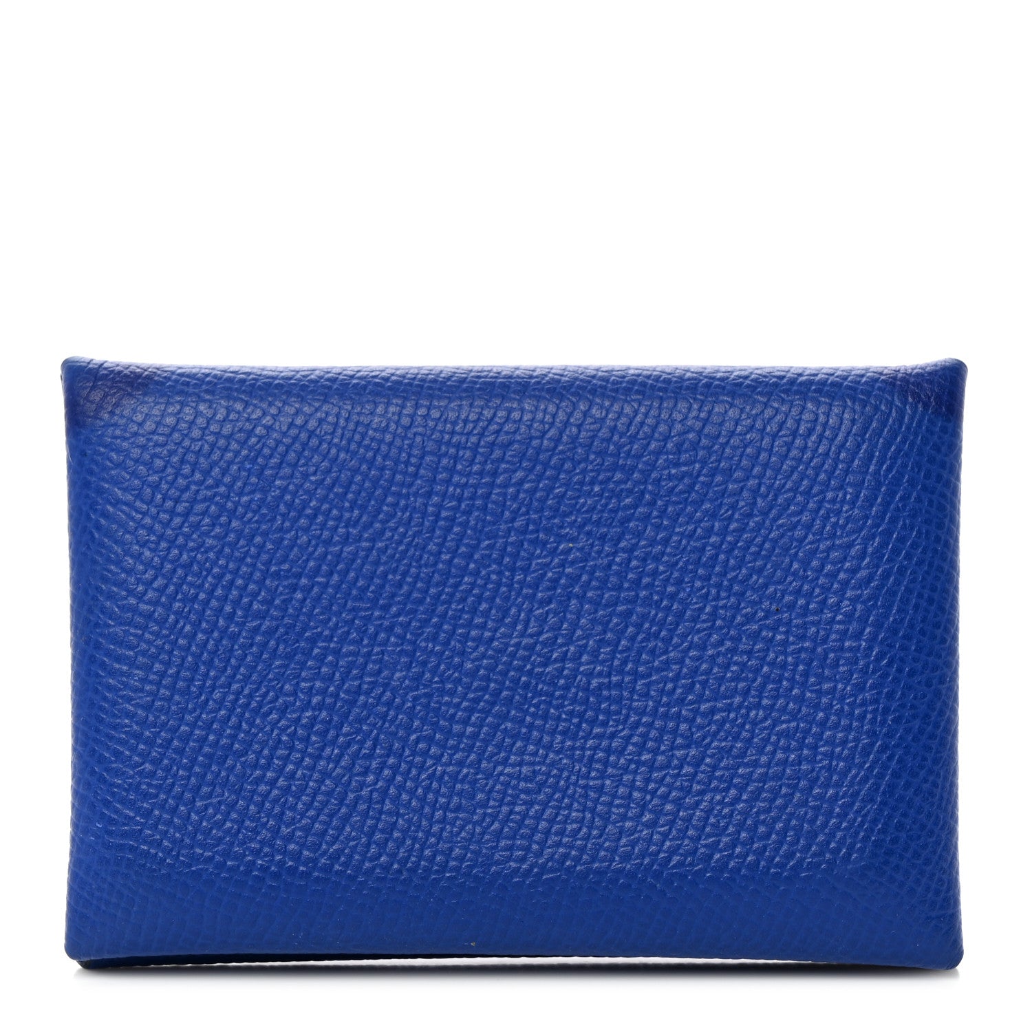 Hermes Epsom Calvi Card Case Bleu Electrique 1 of 8