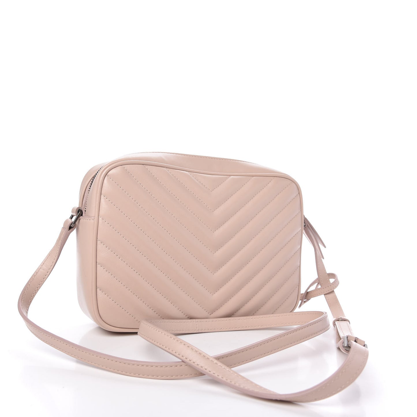 Calfskin Matelasse Monogram Lou Camera Bag Marble Pink