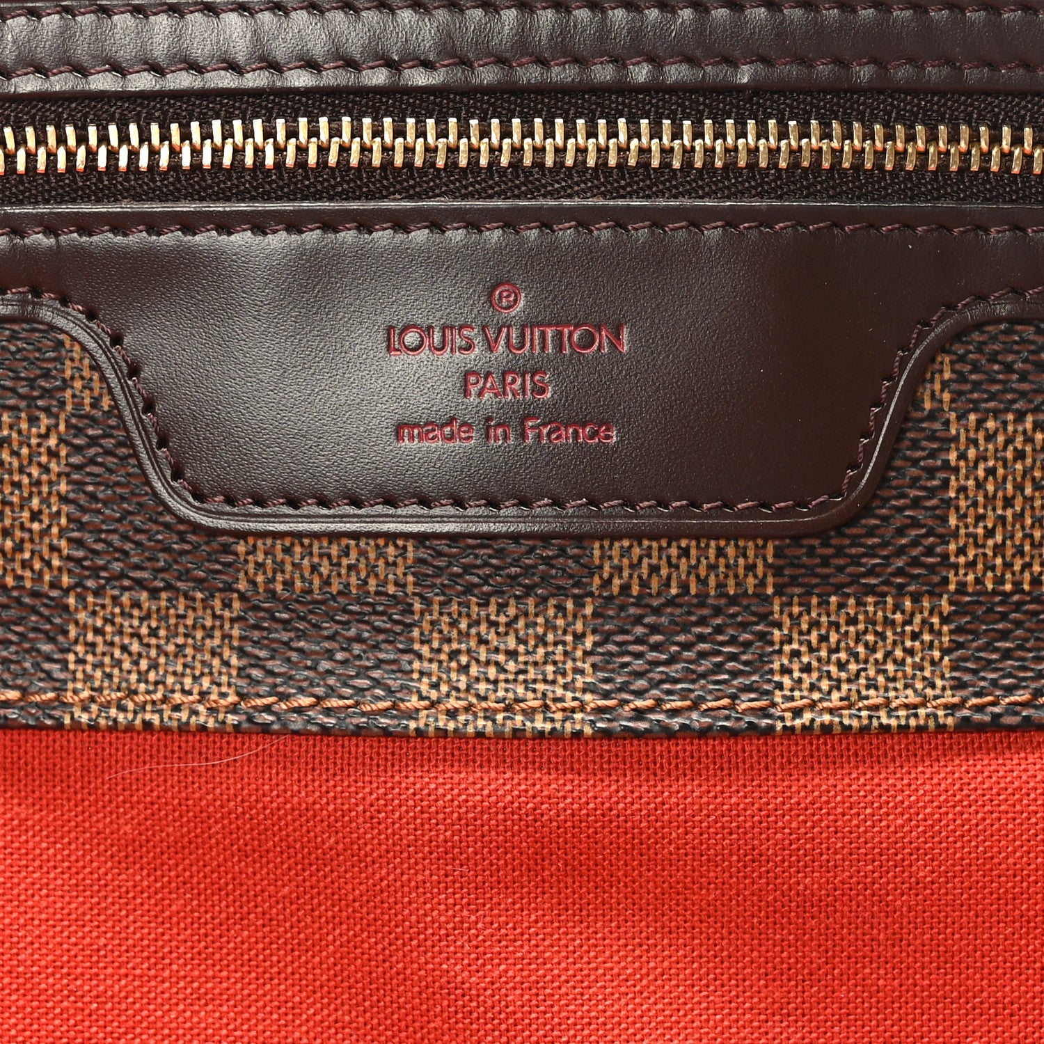 Louis Vuitton Damier Ebene Sac Shopping Tote 6 of 11