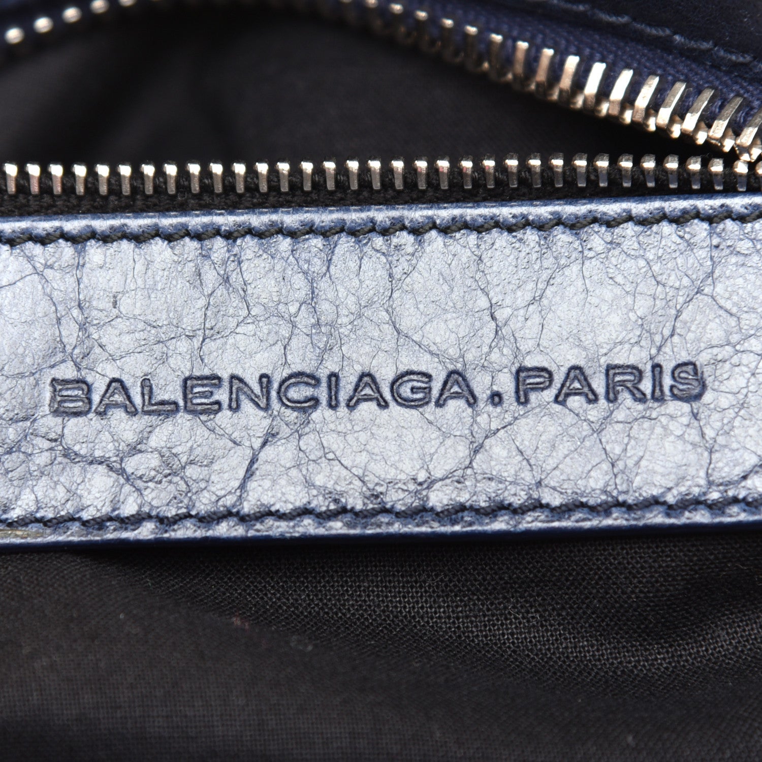 Balenciaga Agneau Giant 21 Silver Hardware Brief Marine 6 of 9