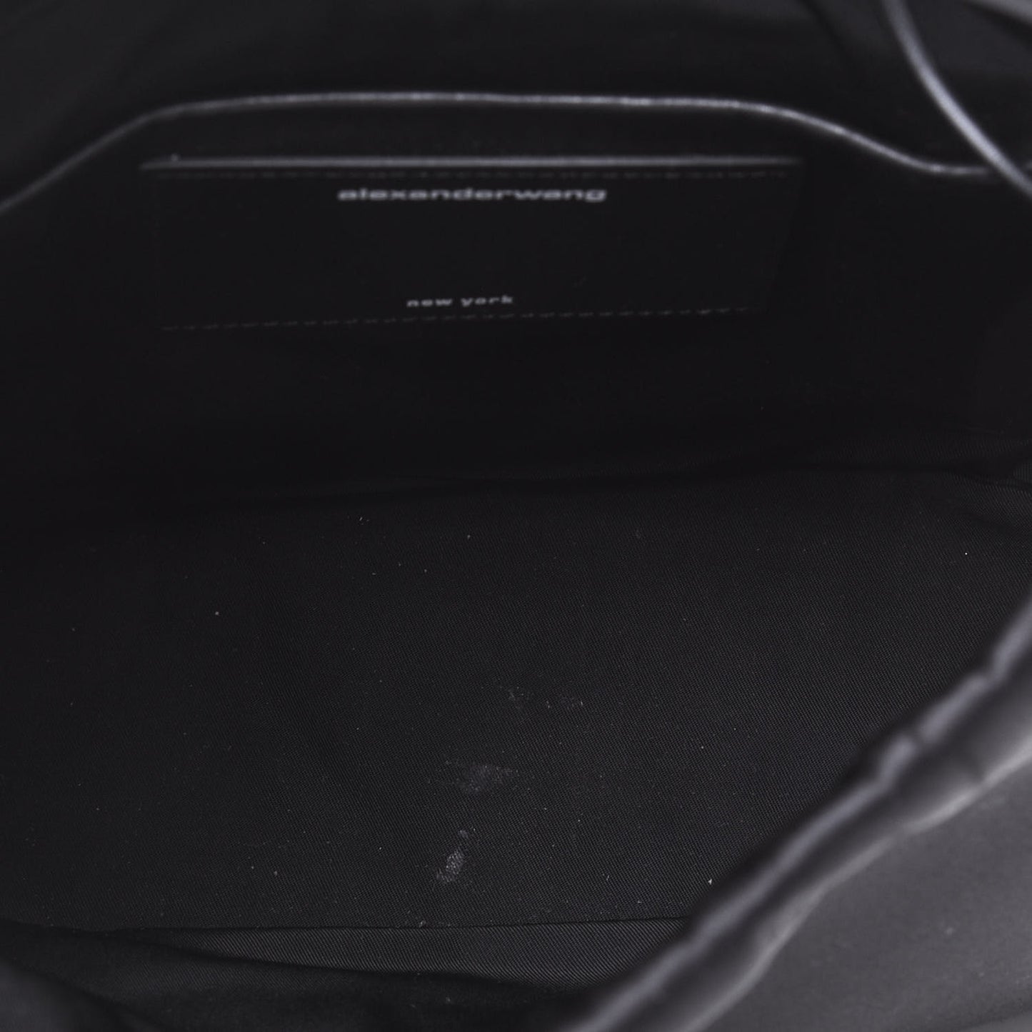 Satin Ryan Bag Black