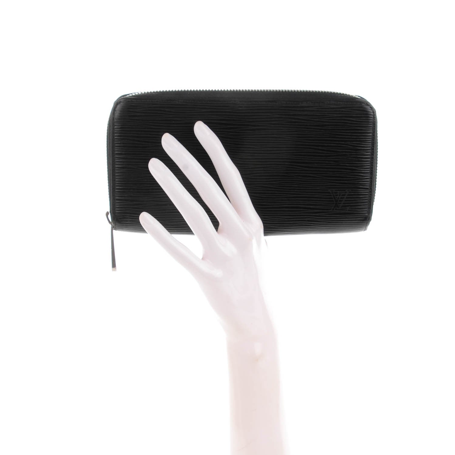 Louis Vuitton Epi Zippy Wallet Black 2 of 7
